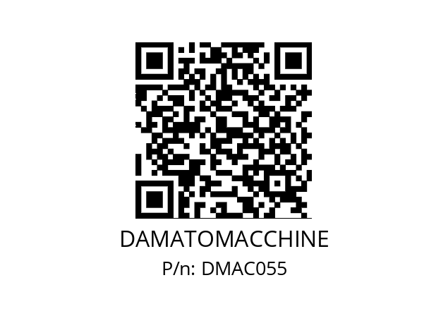   DAMATOMACCHINE DMAC055