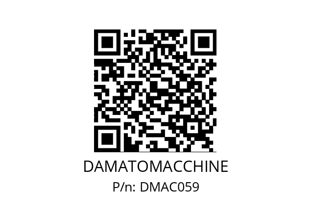   DAMATOMACCHINE DMAC059