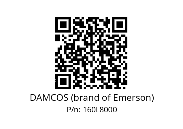   DAMCOS (brand of Emerson) 160L8000