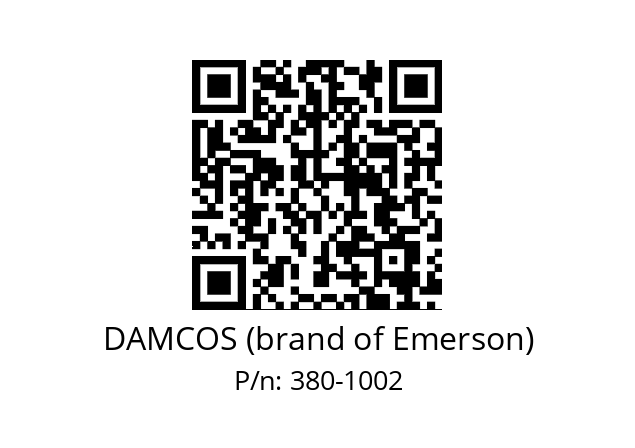   DAMCOS (brand of Emerson) 380-1002