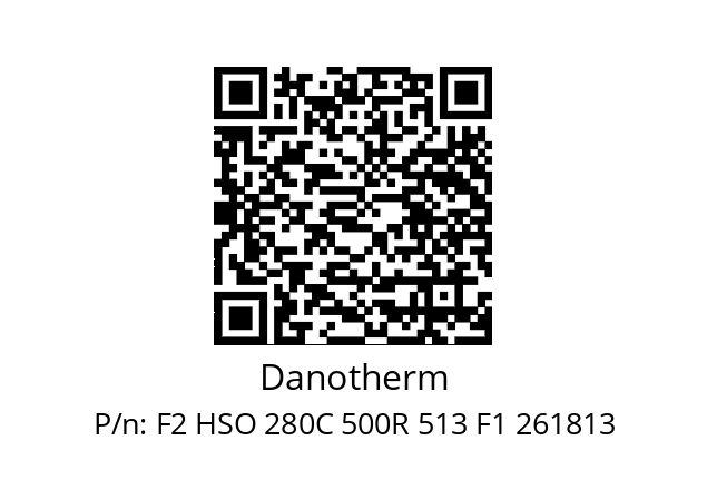   Danotherm F2 HSO 280C 500R 513 F1 261813