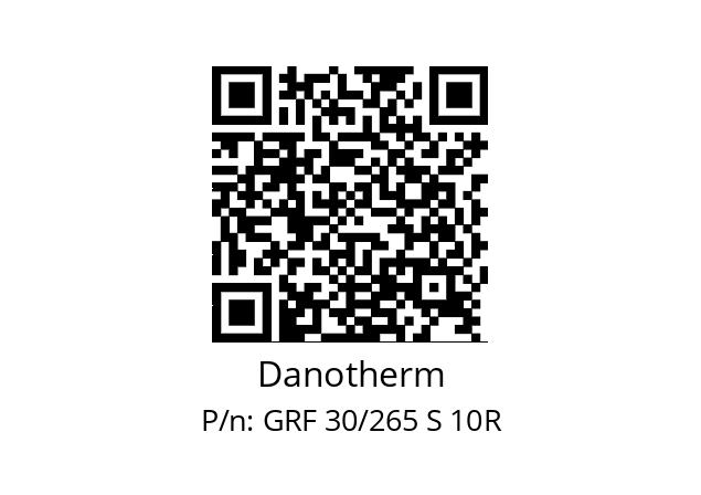   Danotherm GRF 30/265 S 10R