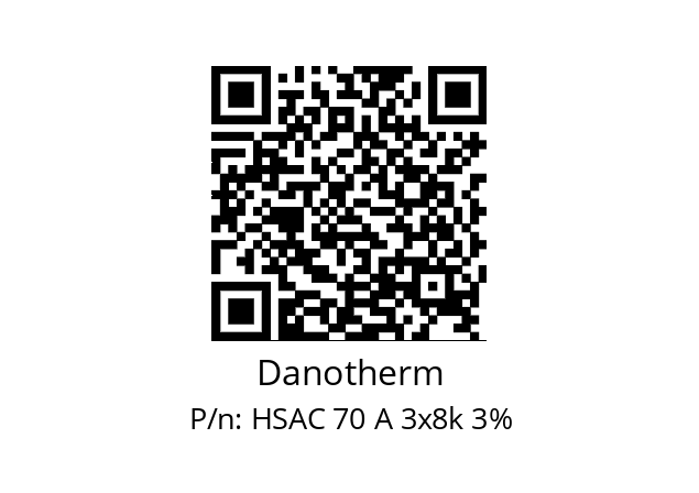   Danotherm HSAC 70 A 3x8k 3%