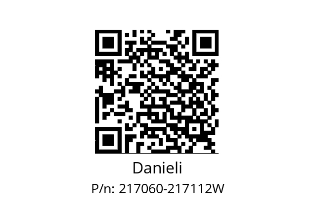   Danieli 217060-217112W