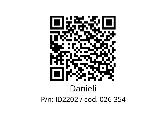   Danieli ID2202 / cod. 026-354