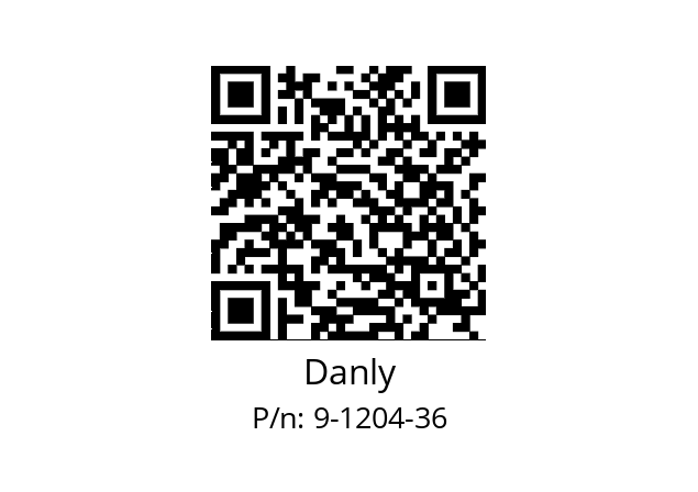   Danly 9-1204-36