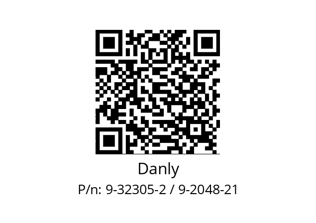   Danly 9-32305-2 / 9-2048-21