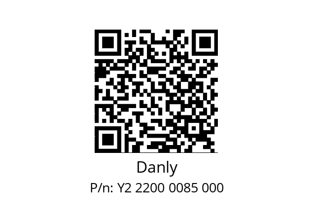   Danly Y2 2200 0085 000