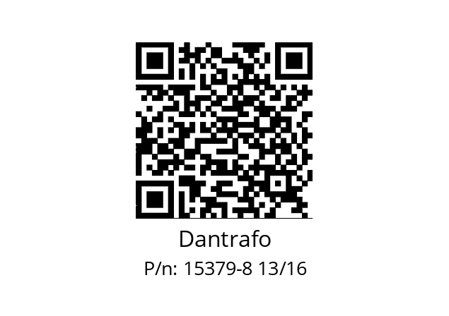   Dantrafo 15379-8 13/16