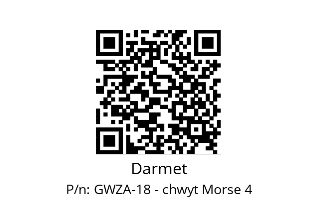   Darmet GWZA-18 - chwyt Morse 4