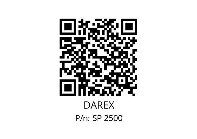   DAREX SP 2500