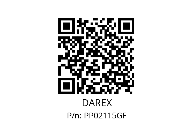   DAREX PP02115GF