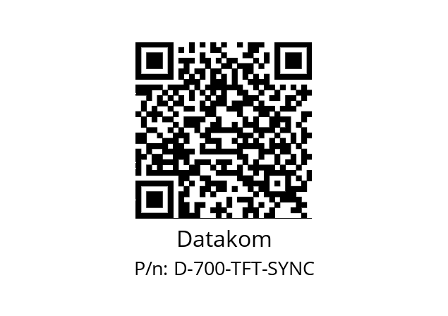   Datakom D-700-TFT-SYNC