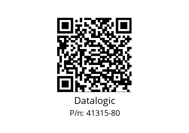   Datalogic 41315-80