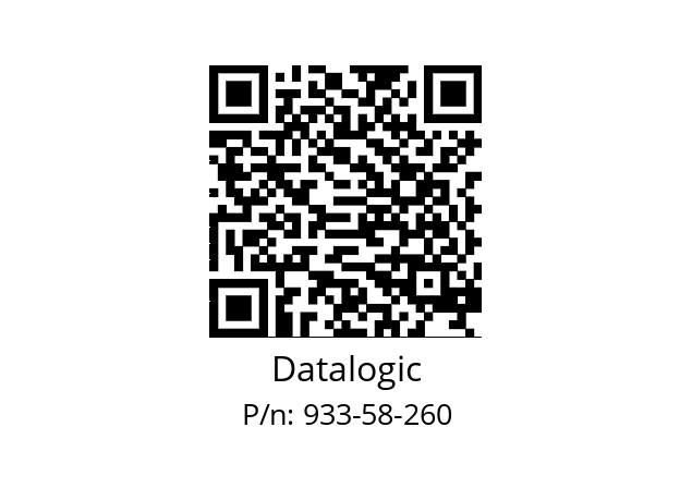   Datalogic 933-58-260