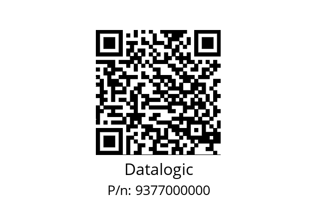   Datalogic 9377000000