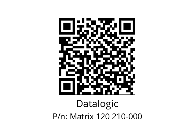   Datalogic Matrix 120 210-000