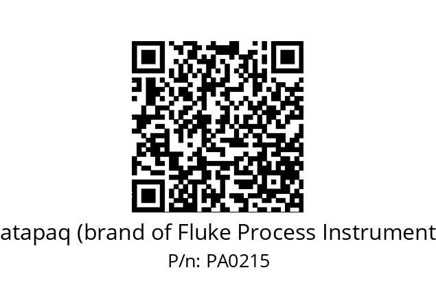   Datapaq (brand of Fluke Process Instruments) PA0215