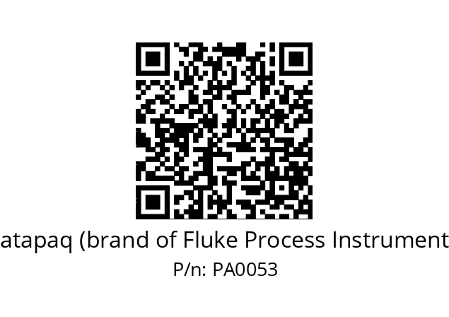   Datapaq (brand of Fluke Process Instruments) PA0053