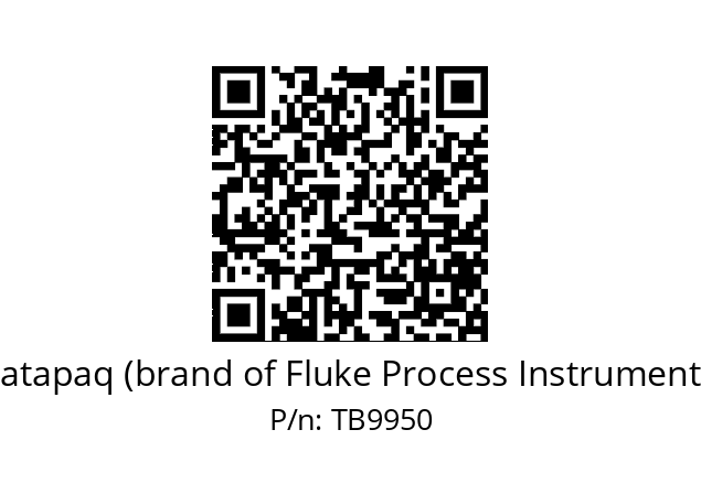   Datapaq (brand of Fluke Process Instruments) TB9950