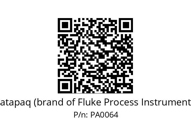   Datapaq (brand of Fluke Process Instruments) PA0064