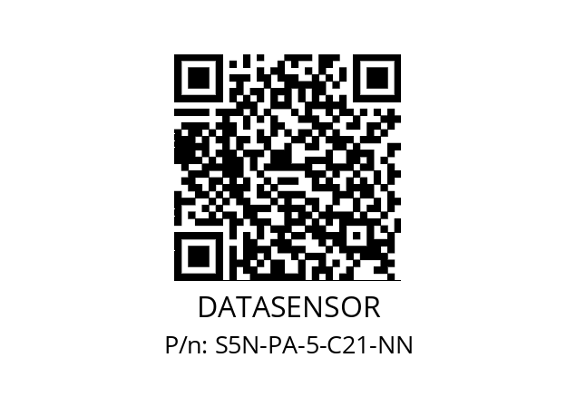   DATASENSOR S5N-PA-5-C21-NN