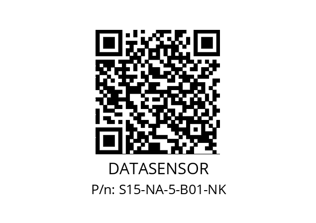   DATASENSOR S15-NA-5-B01-NK