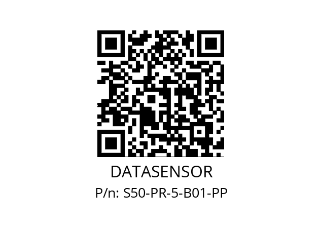   DATASENSOR S50-PR-5-B01-PP