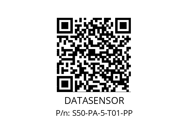   DATASENSOR S50-PA-5-T01-PP