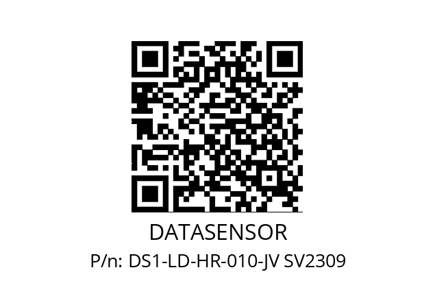   DATASENSOR DS1-LD-HR-010-JV SV2309