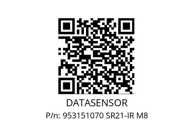   DATASENSOR 953151070 SR21-IR M8