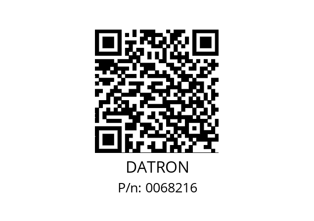   DATRON 0068216