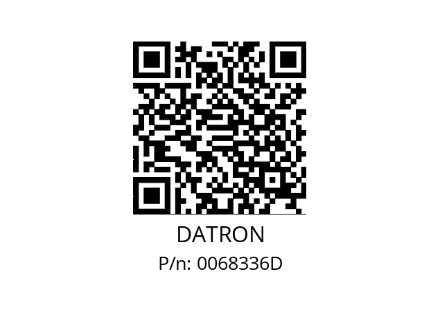   DATRON 0068336D