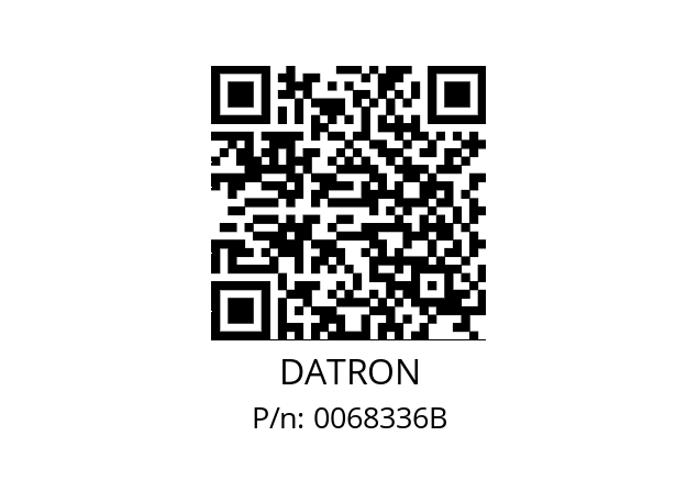   DATRON 0068336B