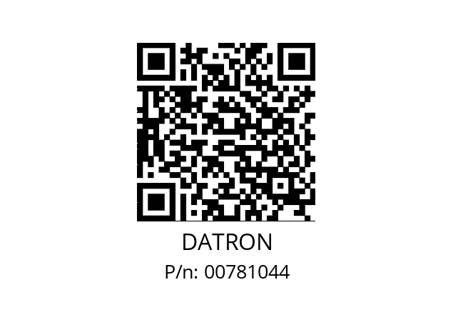   DATRON 00781044