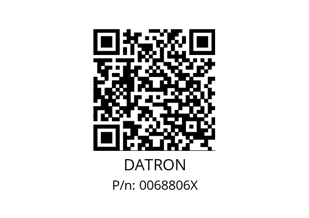   DATRON 0068806X