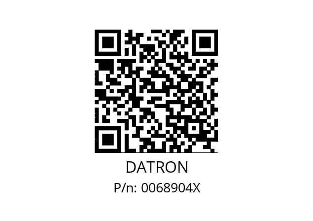   DATRON 0068904X