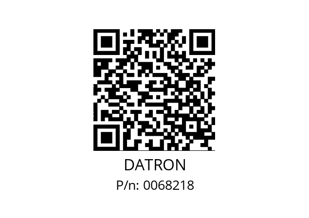   DATRON 0068218