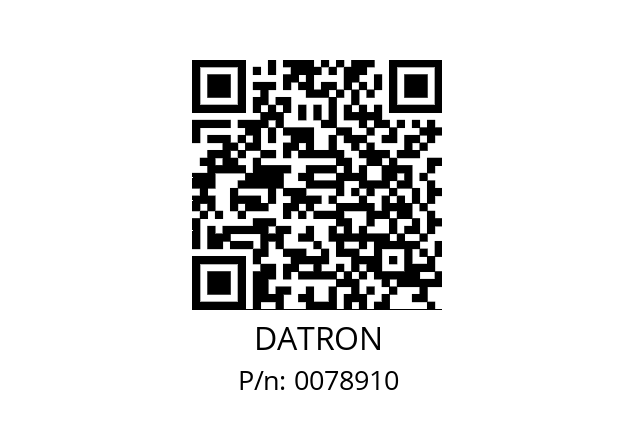   DATRON 0078910