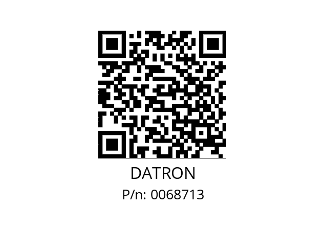   DATRON 0068713