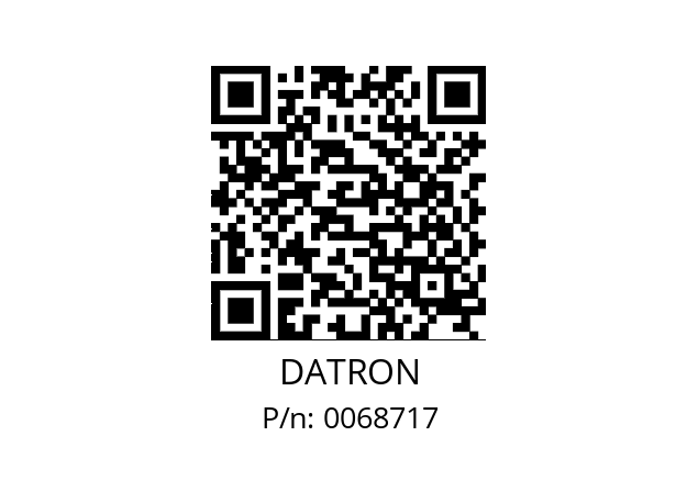   DATRON 0068717