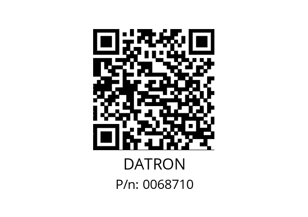   DATRON 0068710