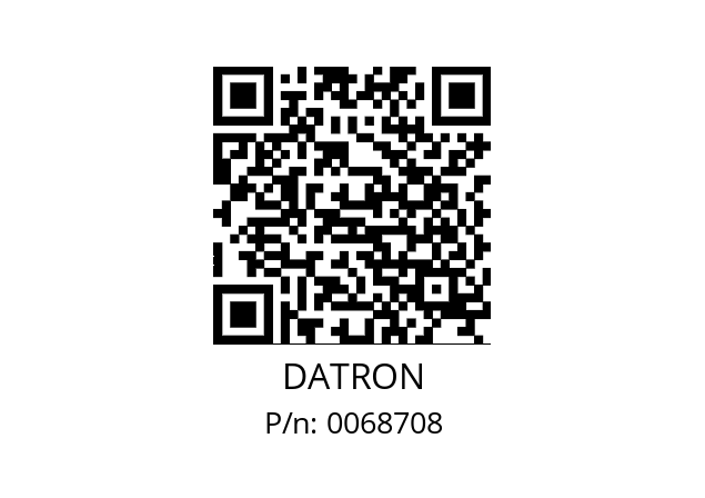   DATRON 0068708