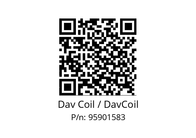   Dav Coil / DavCoil 95901583