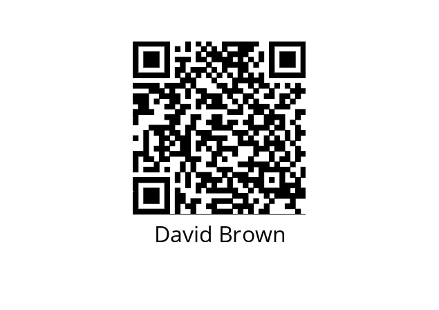  55843.2 David Brown 