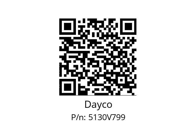   Dayco 5130V799