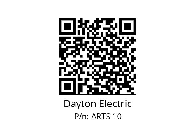   Dayton Electric ARTS 10