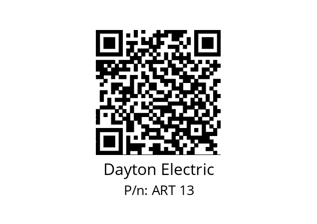   Dayton Electric ART 13