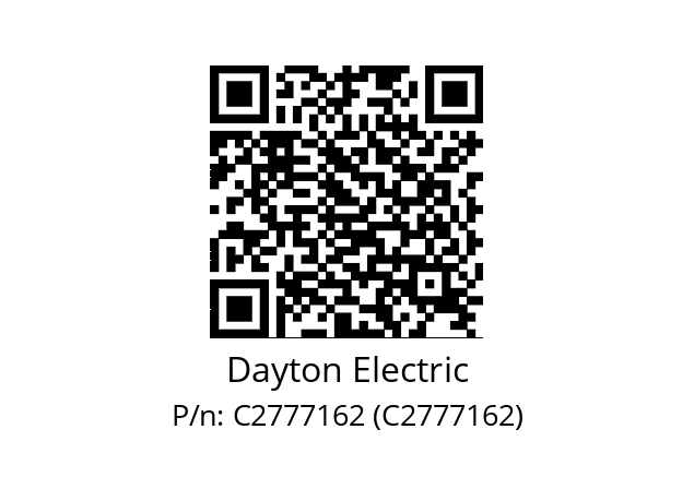   Dayton Electric C2777162 (C2777162)