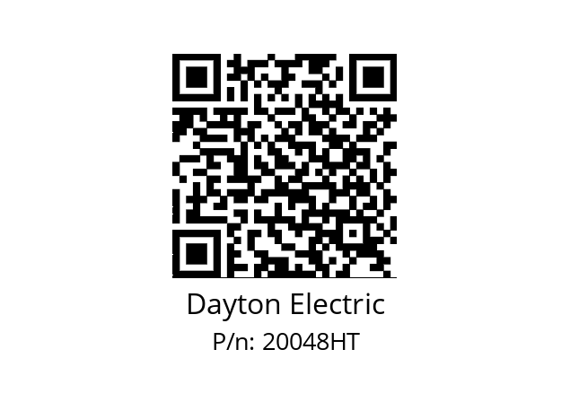   Dayton Electric 20048HT